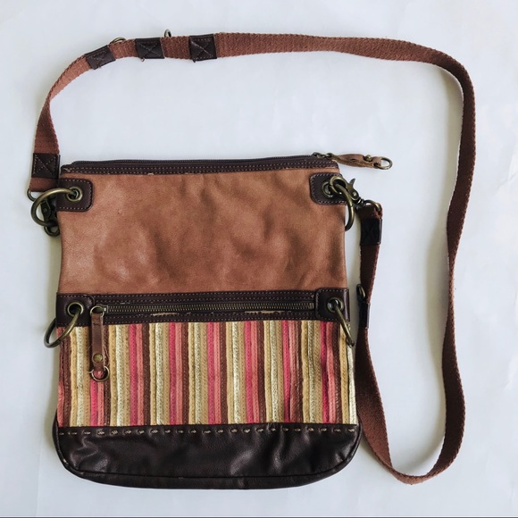 The Sak Handbags - THE SAK Leather Adjustable Strap Crossbody Purse